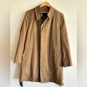 London Fog Men's Tan Trench Coat